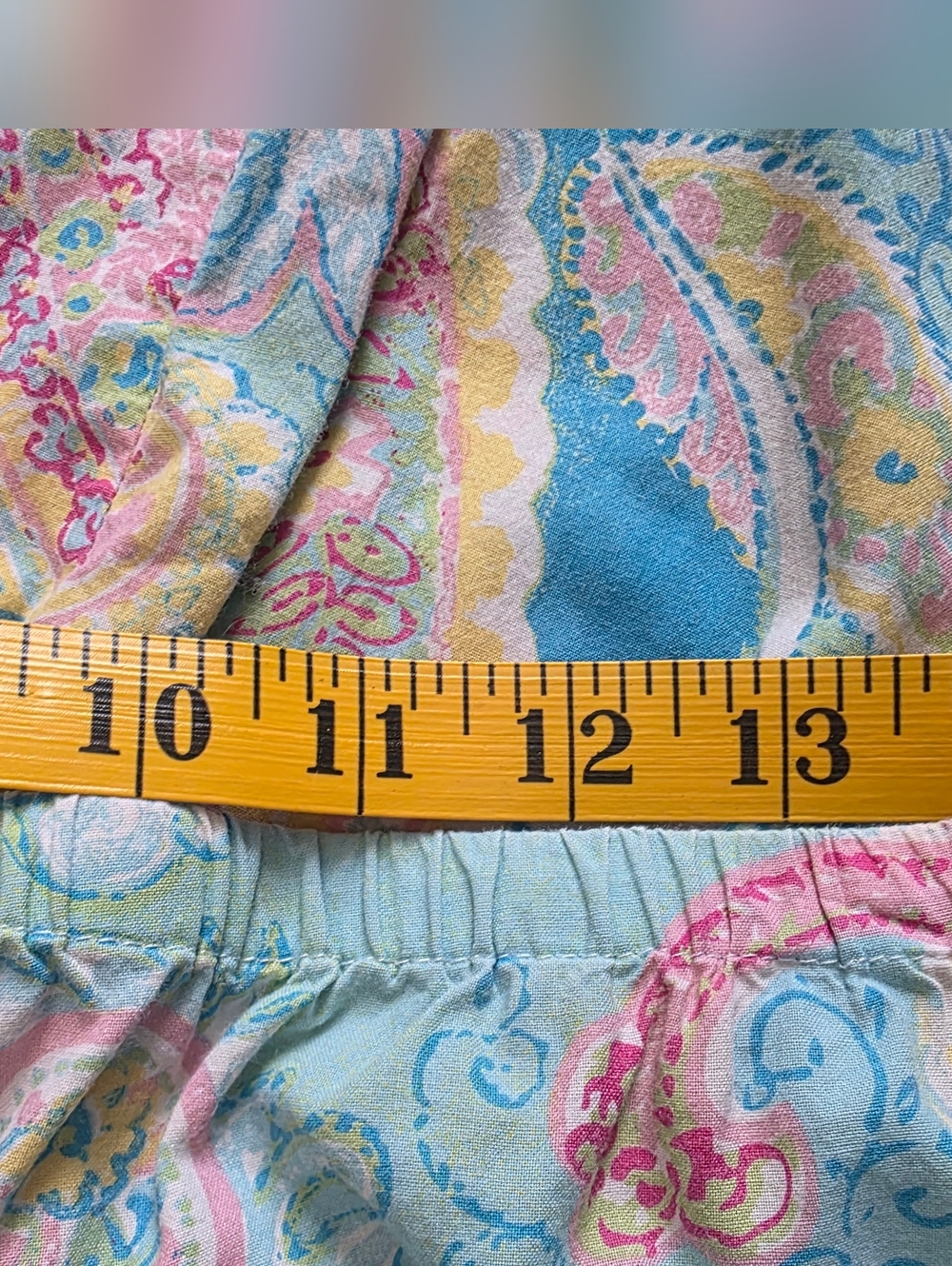 Ralph Lauren Pastel Paisley Two-Piece Lounge Set - Multicolor - Picture 9 of 10